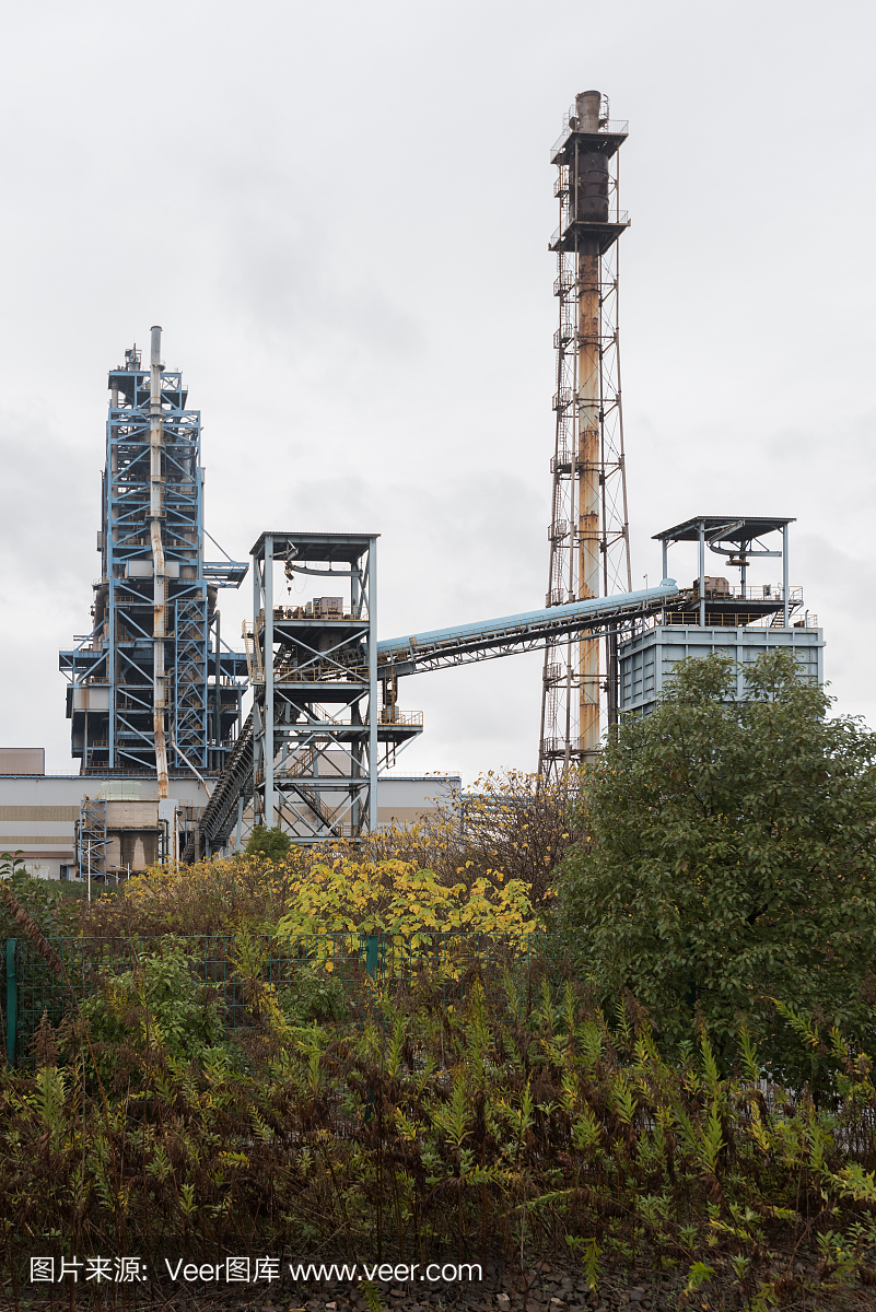 廢棄工業(yè)場(chǎng)地內(nèi)的工業(yè)建筑物